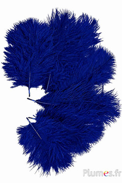 Struisvogel - 13-18 cm - donkerblauw
